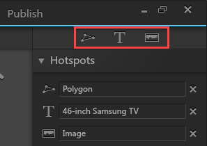 3DVista hotspots