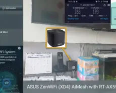 ASUS ZenWiFi (XD4) AiMesh with RT-AX55 WiFi Router