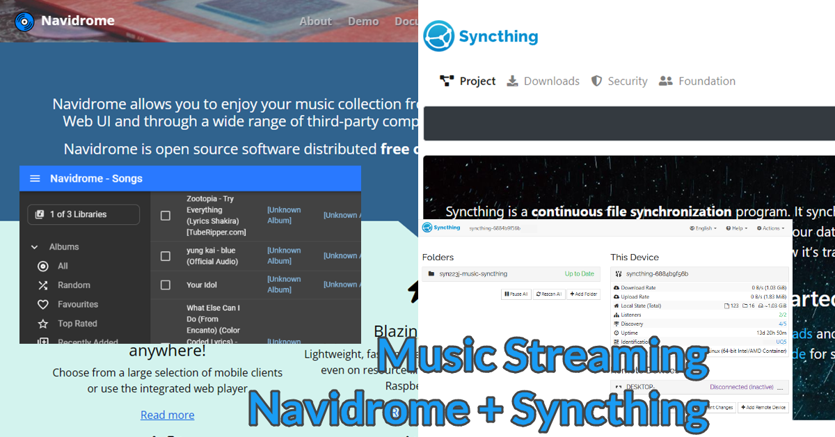 Self-Hosted Music Streaming on K3s: Deploy Navidrome and Syncthing